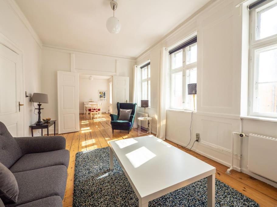 White Douplex Charm: Big Flat In The City Centre Apartment